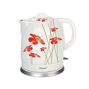 Feel-Maestro Mr-066-Red Flowers electric kettle 1.5 L 1200 W Red, White  Mr-066 red 4820177148901 Agdmeocze0056