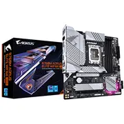 Gigabyte B760M Aorus Elite Wifi6E Gen5 Motherboard - Supports 14Th Gen. Intel Core Cpus, 1211 phases Vrm, up to 5600Mhz Ddr5, 2Xpcie 4.0 M.2, Wi-Fi 6E, 2.5 Gbe Lan, Usb 3.2 Gen 2X2  A E Wf6E 4719331872069 Wlononwcrol32