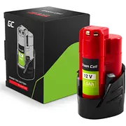 Green Cell Battery for Milwaukee M12 12V 3Ah Replacement B3 4932451388  Ptml12V3 5904326375079