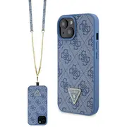 Guess Crossbody 4G Metal Logo Back Case Aizsargapvalks Priekš Apple iPhone 15  Guhcp15Sp4Tdscpb 3666339147082