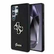 Guess Fixed Glitter Big 4G Metal Logo Aizsargapvalks priekš Samsung Galaxy S25 Ultra  Guhcs25Lhg4Sgk 3666339441685