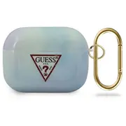 Guess Guacaptpumcgc02 Airpods Pro cover niebieski blue Tie  Dye Collection 3700740485569
