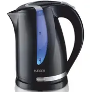Haeger Ek-22B.023A Blackness Elektriskā tējkanna 1.7L 2200W  5608475014819