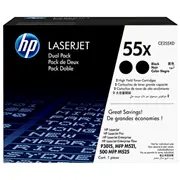 Hp Laserjet Ce255X Black Dual Pack  Ce255Xd 885631277102