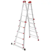 Kāpnes daudzfunkcionālās M80 / alumīnija 4X5 pakāpieni  037520007 4007126751928