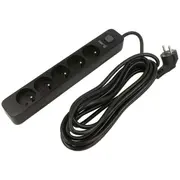 Kerg power strip with circuit breaker-5 sockets 16A 3M  M02517 5901791351300 Lipkr1Lis0039