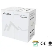 Lanberg Lan cable Utp cat.5e 305M yellow  Lcu5-12Cu-0305-Y 5901969427585 Wlononwcrodeo