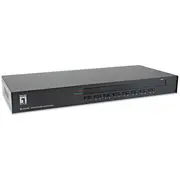 Level One Levelone Kvm-3216 Kvm tastatūras/video/peļu pārslēgscaronanas mehānisms Statņa montāža Melns  4015867229392 418462