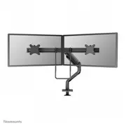 Neomounts Select Desk Mount, Double Display Crossbar Topfix Clamp Grommet  Ds75S-950Bl2 8717371441579