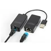 Przedłużacz Extender Usb 2.0 Highspeed po skrętce Cat.5E 6 Utp, do 50M  Da-70141 4016032365082 Wlononwcrfog4
