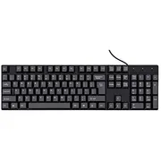 Roger K1800 Vadu Biroja tastatūra Usb K1800-Bk  4752168149652