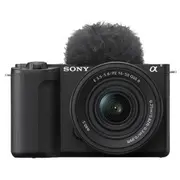 Sony Mirrorless Vlog Camera  Zv-E10M2Kb Zv-E10 Ii and 16-50Mm Lens Kit body 27 Mp Iso sensitivity Max 102400 Display diagonal 3 Video recording Wi-Fi Fast Hybrid Af Magnification 2 x Aps-C type 23.3 15.5 mm Zve10M2Kb.cec 4548736161023