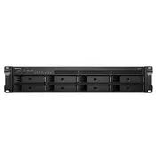 Synology Rackstation Rs1221 Nas/Storage server Rack 2U Ryzen Embedded V1500B 4 Gb Ddr4 0 Tb Diskstation Manager Black  4711174723683 6971359