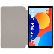 Tactical Book Tri Fold Case for Xiaomi Redmi Pad Se 8,7 Black  57983126533 8596311284793 42029900