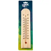 Termometrs āra un iekštelpu, koka 26Cm  4750959073025 9073025