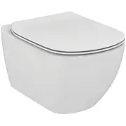 Tualetes pods  Ideal Standard Tesi stiprināms pie sienas, balts ar Soft Close vāku T354601 8014140430506