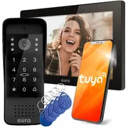 Wideodomofon Eura Vdp-86A3 - monitor 10 czarny Tuya  46660 5905548279220 Wlononwcragtt