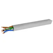 Wire U/Utp Cat 6 Cca stranded Pvc grey 100M Øcable 6Mm  Cpv0035