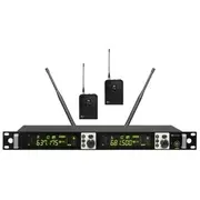 Wireless set with two bodypack transmitters Wm 2B Set  1Svs65 5907731313629 Uhauamwm2Bzesta