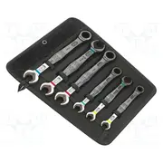 Wrench combination spanner-set rattle Joker 6000 6Pcs.  Wera.05020022001 05020022001