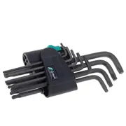 Wrench Torx-Set Tx8,Tx9,Tx10,Tx15,Tx20,Tx25,Tx27,Tx30,Tx40  Wera.024242 05024242001