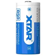 Xtar 16340 850Mah aizsargāts akumulators Fwxtar16340850  16340-850 6952918302308 Balxtaakm0010