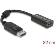 Adapteris Displayport M  Hdmi F, Delock 61849 4043619618491