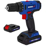 Akumulatora urbjmašina-skruvgriezis 18V, 2X1,5Ah, 1H, 0-400/0-1350Rpm  Ded7880B 5902628788078 84672110