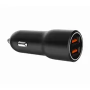 Gembird automašīnas lādētājs  Usb-C, Usb-A melns Ta-Uc-A2Qc36-Car-01 8716309129657 Asgemlu00000008