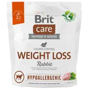 Brit Care Hypoallergenic Adult Weight Loss Rabbit - dry dog food 1 kg  Dlpritkas0013 8595602559183