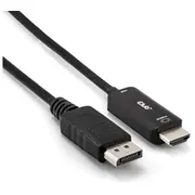 Cable Dp To Hdmi 2M/Cac-1083 Club3D  Cac-1083 8719214473242
