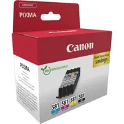 Canon Cli-581 Ink Cartridge C/M/Y/Bk  2103C007 8714574679167 Ercan2103C00700