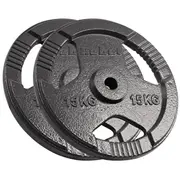 Cast iron weight set 2X15Kg, bore 31Mm, disc with handles, Rebel Active  Rba-2136 5901890106238 Wlononwcrfmaf