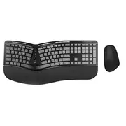 Conceptronic Orazio02Us tastatūra Pele iekļauta Birojs Rf Bezvadu Qwerty Amerikāņu angļu valoda Melns  4015867236642
