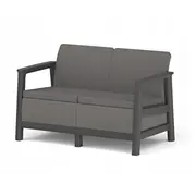 Dārza dīvāns divvietīgs Scandi Linea 2 Seater Sofa pelēks  29214640Ecy 8711245162850