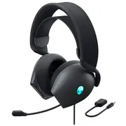Dell Alienware Kabelgebundenes Gaming-Headset Aw520H Over-Ear, mit Mikrofon, Dark Side of the Moon, Geräuschunterdrückung 545-Bbfh  5397184790281