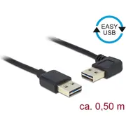 Delock Cable Easy-Usb 2.0 Type-A male Gt angled left / right 0,5 m  85176 4043619851768