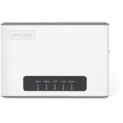 Digitus 2 Port Usb 2.0 Wireless Multi-Functional Network Server, 300 Mbps  Dn-13024 4016032473022 Wlononwcrmtbp