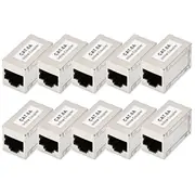 Digitus Cat 6A modular couplers, shielded -10 pieces  Dn-93905-10 4016032495086