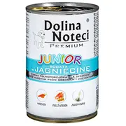 Dolina Noteci Premium Junior rich in lamb - wet food for puppies of medium and large breeds 400G  Amabezkar2910 5902921300380
