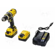 Drill/Driver battery drilling,percussion drilling 80Nm 18Vdc  Stl-Sfmcd721M2K-Qw Sfmcd721M2K-Qw