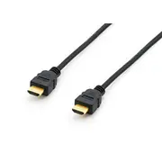 Equip 159352 Hdmi kabelis 1,8 m Type A Standard Melns  4015867230800