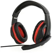 Gembird Ghs-03 Gaming Black Red  8716309101233