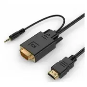 Gembird Hdmi Male - Vga  3.5Mm 1.8M Full Hd A-Hdmi-Vga-03-6 8716309098021 Ka-Av-Gem-152