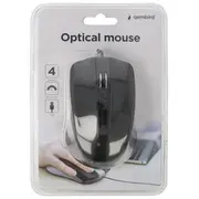 Gembird Mus-4B-01 Black  8716309103923