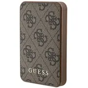 Guess Gupb5Lp4Gegw ārējais akumulators Powerbank  5000 mAh 15W Micro Usb, Usb-C, Usb-A brūns 3666339171391 85076000