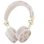 Guess słuchawki nauszne Bluetooth Enc  Gubh70Eposmw brązowy brown Peony Script Round Shape 3666339328979