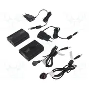 Hdmi extender Dc socket x2,HDMI x2,RJ45 x2  Ds-55204