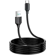 Joyroom lādēšanas  datu kabelis Usb - Type C 3A 2M melns S-Uc027A9 black 6956116735807