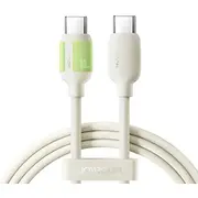 Joyroom S-A53 datu pārraides un uzlādes vads  Usb-C uz 60W 2M bēšs S-A532Mc-C 6956116730710 85044030
